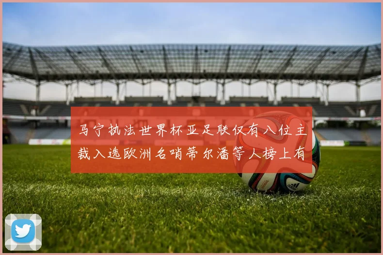马宁执法世界杯亚足联仅有八位主裁入选欧洲名哨蒂尔潘等人榜上有名